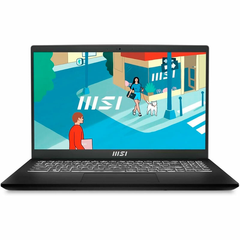 Ноутбук MSI Modern 15 H B13M-097XRU 9S7-15H411-097 (Intel Core i7-13700H 2.4GHz/16384Mb/512Gb SSD/Intel HD Graphics/Wi-Fi/Cam/15.6/1920x1080/DOS)