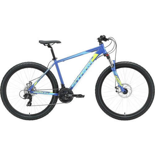 Горный MTB велосипед STARK Hunter 272 D насыщенный синийголубой металлик 20 HQ-0009929 27763₽