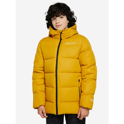 Куртка OUTVENTURE, размер 140/72, желтый куртка outventure размер 140 72 синий