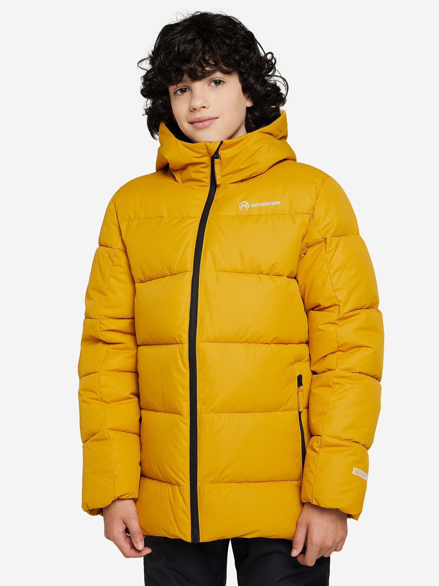 Куртка OUTVENTURE Active Boys Faux Down Jacket размер 152-158 охра