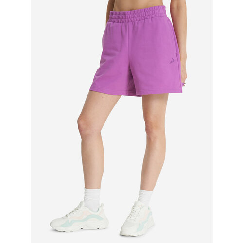 Шорты спортивные Demix, размер 42-44, фиолетовый шорты женские demix фиолетовый