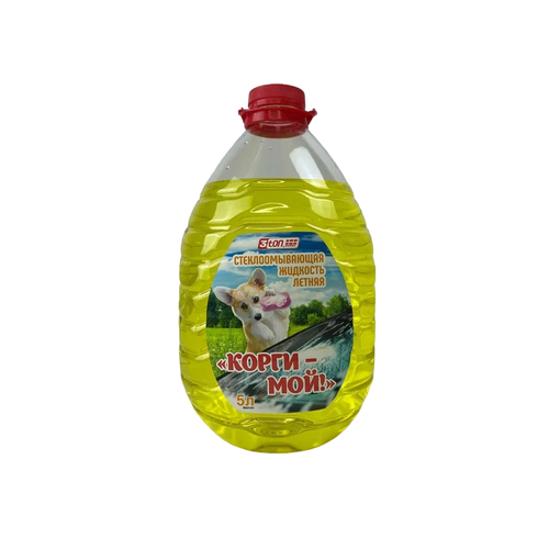 Жидкость стеклоомывающая летняя 3TON корги-мой 5л 465₽