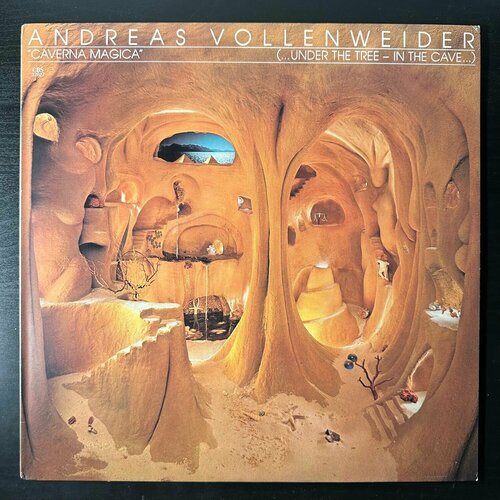 виниловая пластинка andreas vollenweider – book of roses lp Виниловая пластинка Andreas Vollenweider - Caverna Magica (США 1983г.)