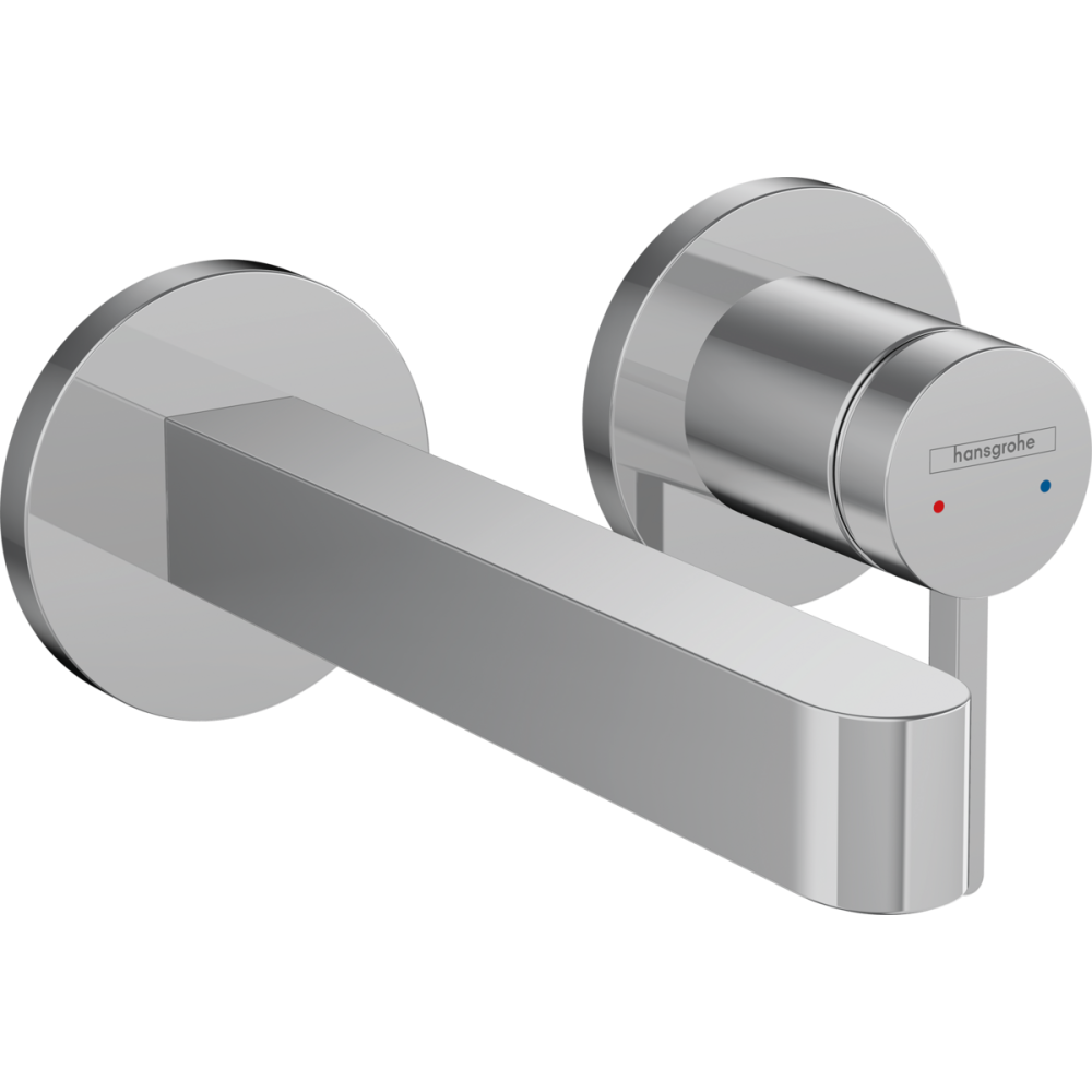 Смеситель для раковины hansgrohe Finoris скрытого монтажа настенный внешняя часть 76051000 хром