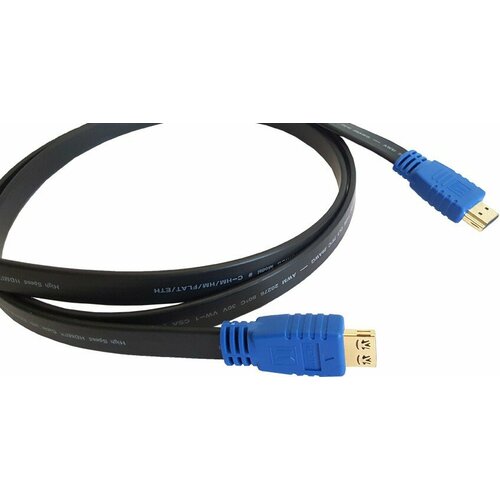 C-HM/HM/FLAT/ETH-10, Kramer Electronics HDMI (m) - HDMI (m) 3м, Кабель HDMI-HDMI (Вилка - Вилка), 3 м