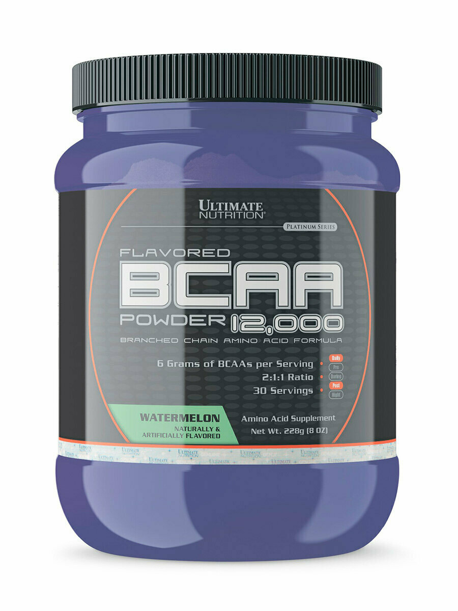 BCAA для спортсменов Ultimate Nutrition BCAA 12,000 Watermelon 228g