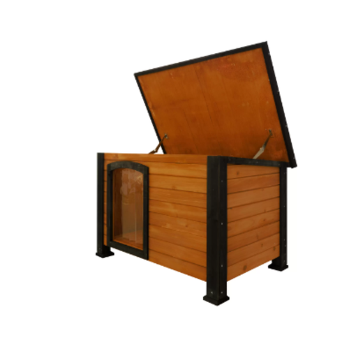 Будка для собак MR DOG SDD018M коричневый дерево 55 х 70 х 104 см SDD018M 16992₽