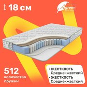 Матрас c независимыми пружинами Agreen Clean Borneo 70x140