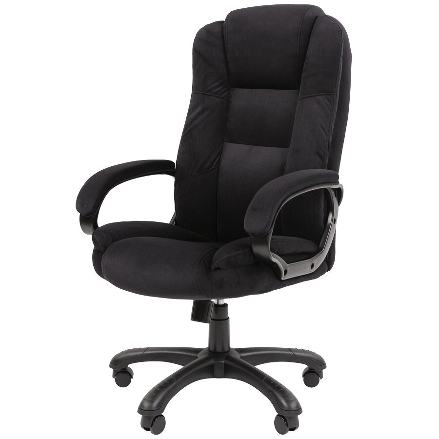 фото Кресло Chairman Home 600 Россия ткань Т-84 black