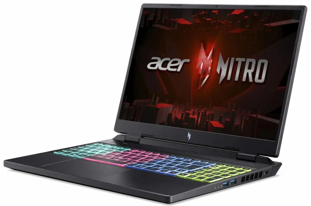 Игровой ноутбук 17.3" Acer Nitro 17 AN17-41, QHD 165Hz, 1024 ГБ, Ryzen 5 7640H, RAM 16 ГБ, GeForce RTX 4050 6 ГБ