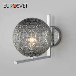 Бра / Настенный светильник Eurosvet Shape 70131/1, E14, 60 Вт, с выключателем, цвет хром