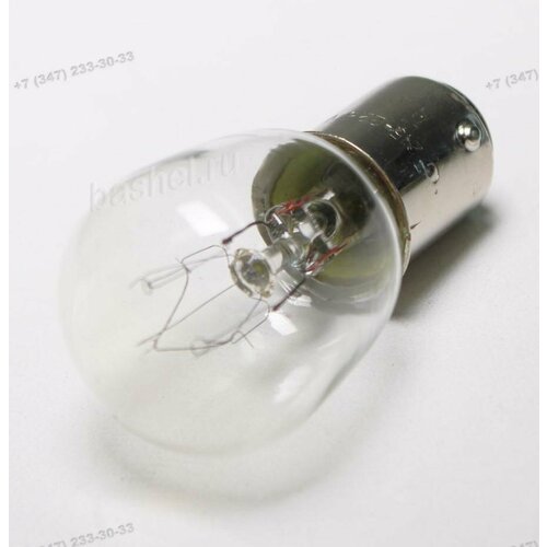 Лампа для швейных машин BA15D 220V 15W электротовар 810₽