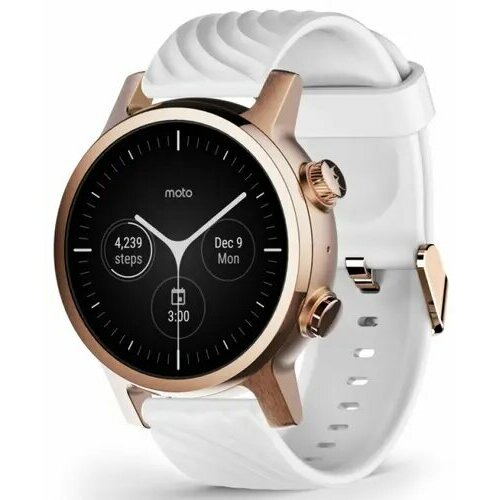 Смарт-часы Motorola Moto 360 золотистыйбелый M360FS19RG 2969900₽