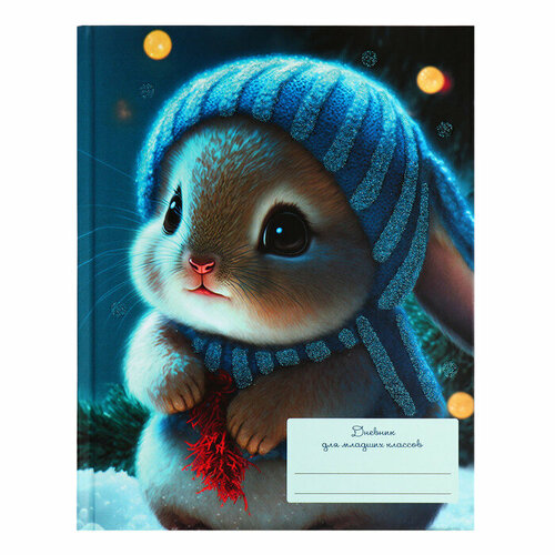 Дневник для 1-4 классов, твёрдая обложка 