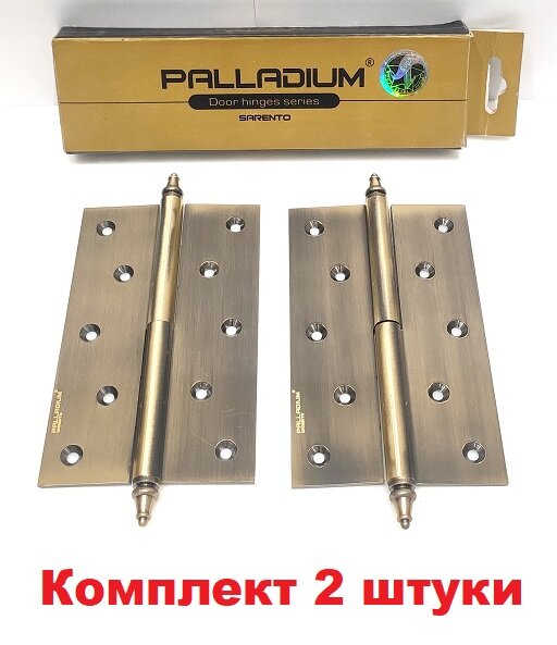 Петля дверная Palladium 610-5" AB LH (комплект на одну дверь 2 петли)