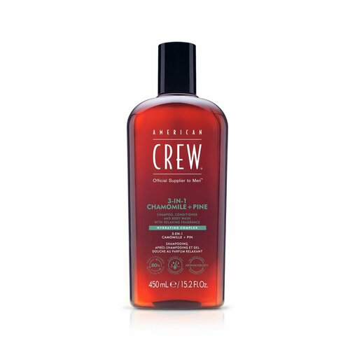 American Crew - шампунь, кондиционер и гель для душа 3-in-1 Classic 250 мл