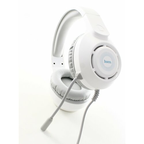 Игровые наушники Гарнитура HOCO W108 35USB 2м белый 1332₽