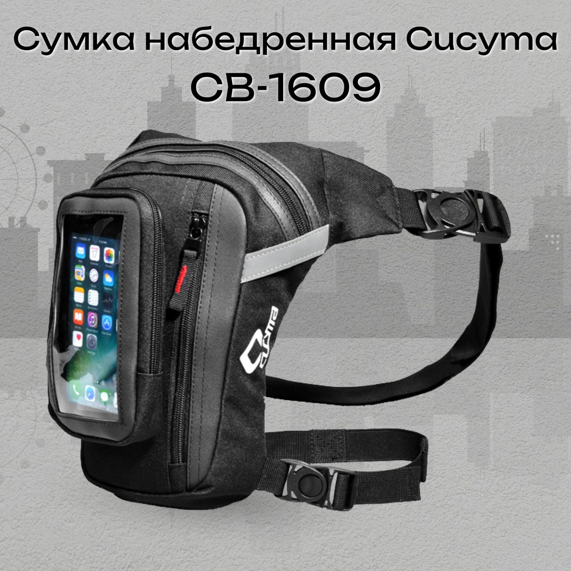 Сумка набедренная Cucyma CB-1609