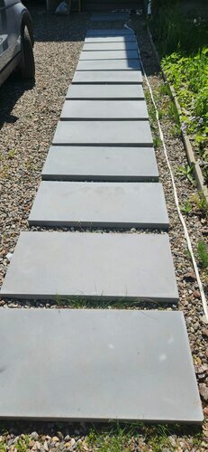 Изображение товара Шаговые крупноформатные плиты 100*50*5cм, антискользящая поверхность