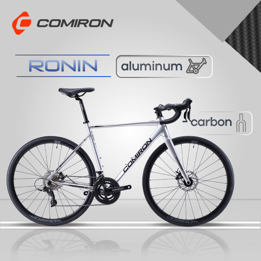 фото Велосипед шоссейный COMIRON RONIN II 700C-510mm SENSAH 2X11S THRU. цвет: индиго mysterious moon