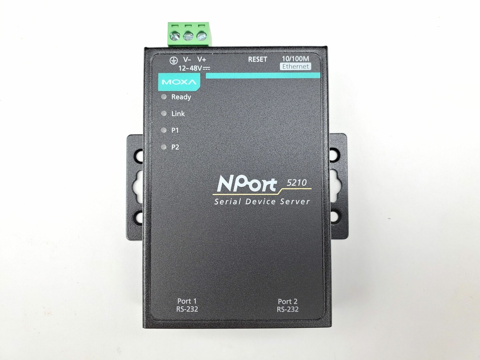 NPort 5210 2-портовый асинхронный сервер RS-232 в Ethernet MOXA