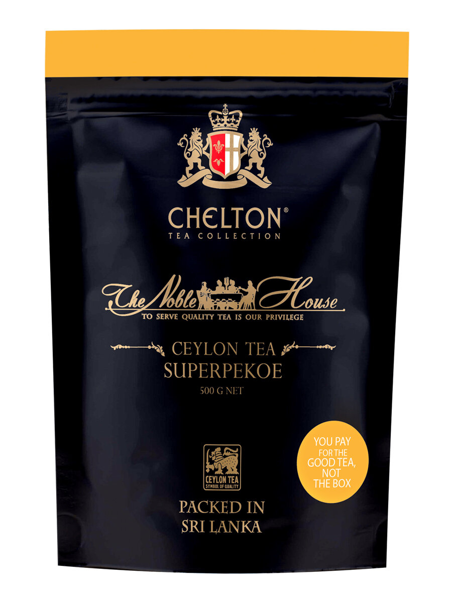 CHELTON чай черный Благородный Дом Super рекое 500 г