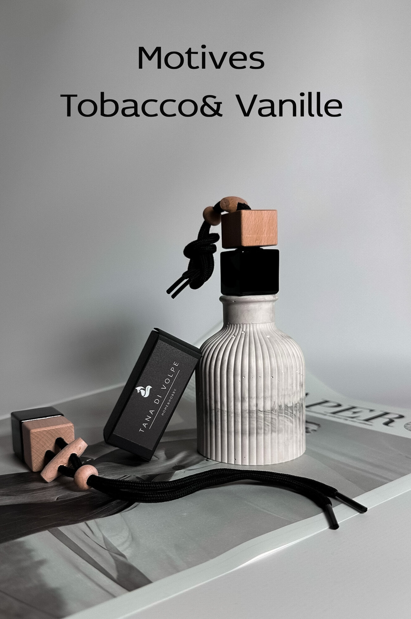Автопарфюм "Tana di Volpe" по мотивам аромата"Tobacco Vanille" - 2 шт.