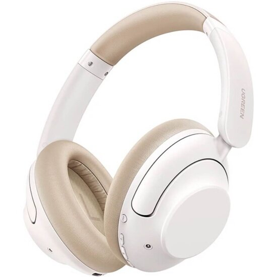 Беспроводные наушники Ugreen HP202 (15809) HiTune Max5 Hybrid Active Noise-Cancelling, белый