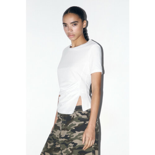 фото Футболка befree basic, размер xl/170, белый