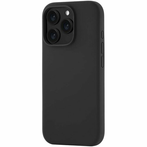 фото Чехол moonfish magsafe для iphone 16 pro, силикон, soft-touch, черный