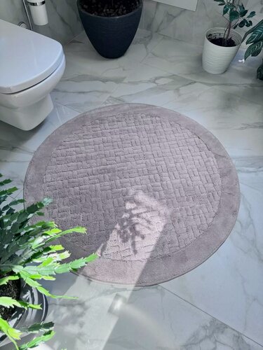 Изображение товара Коврик Natali's Carpets для ванной круглый 80х80 см Турция