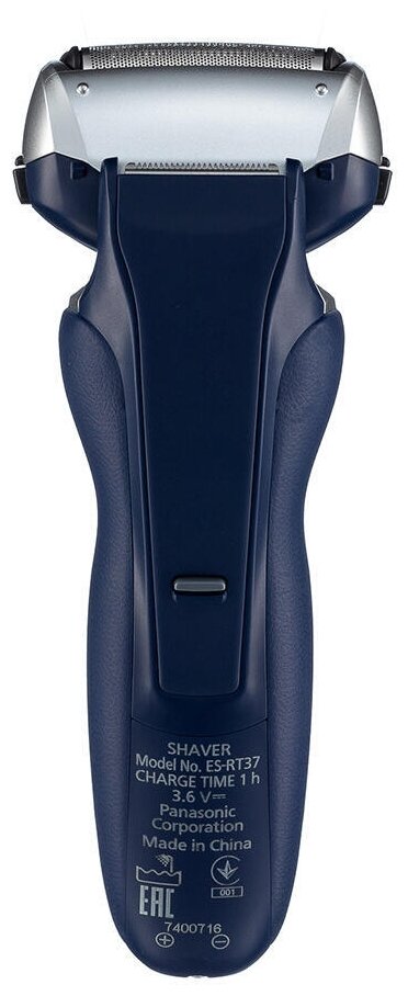 Обзор: Электробритва Panasonic ES-RT37-S520, синий/серебристый