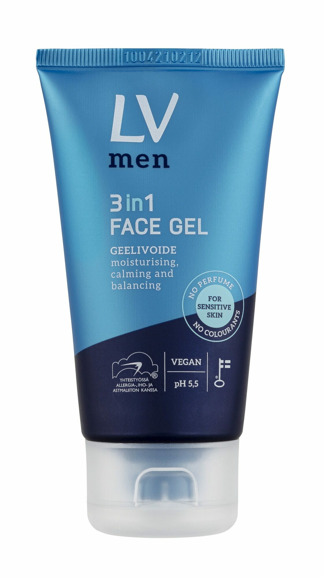 Бальзам после бритья LV Men, гипоаллергенный, без отдушек и спирта, 75мл