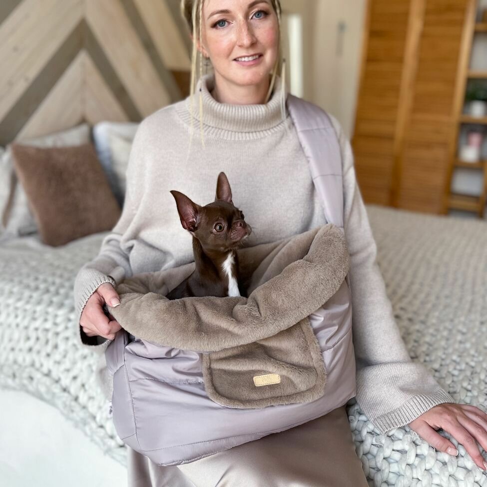 Переноска для кошек собак животных сумка Puffy Уют