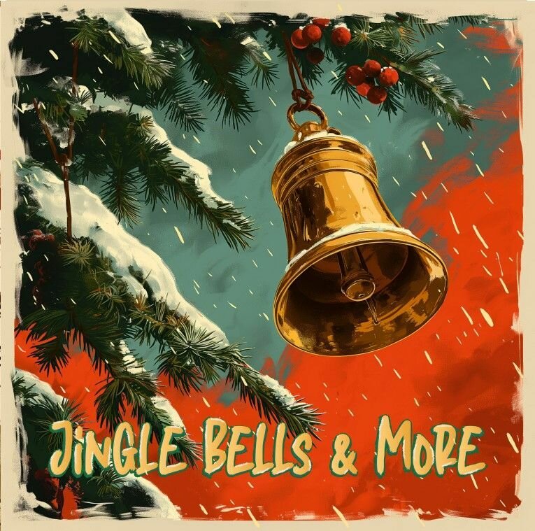 Новогодняя пластинка Jingle Bells & More. Черный винил. Новая виниловая пластинка, LP