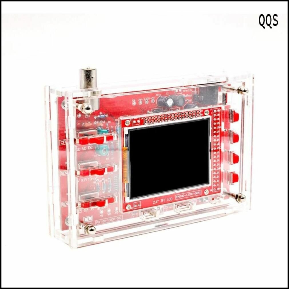 Портативный осциллограф FNIRSI DSO138 (1 канал, 200 кГц) с корпусом