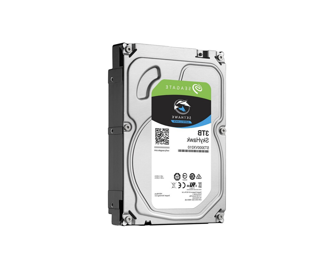 Жесткий HDD диск Seagate - 3ТБ (SkyHawk) для систем видеонаблюдения 3 тб, интерфейс SATA 6 Гбит/с. Для видеорегистраторов.