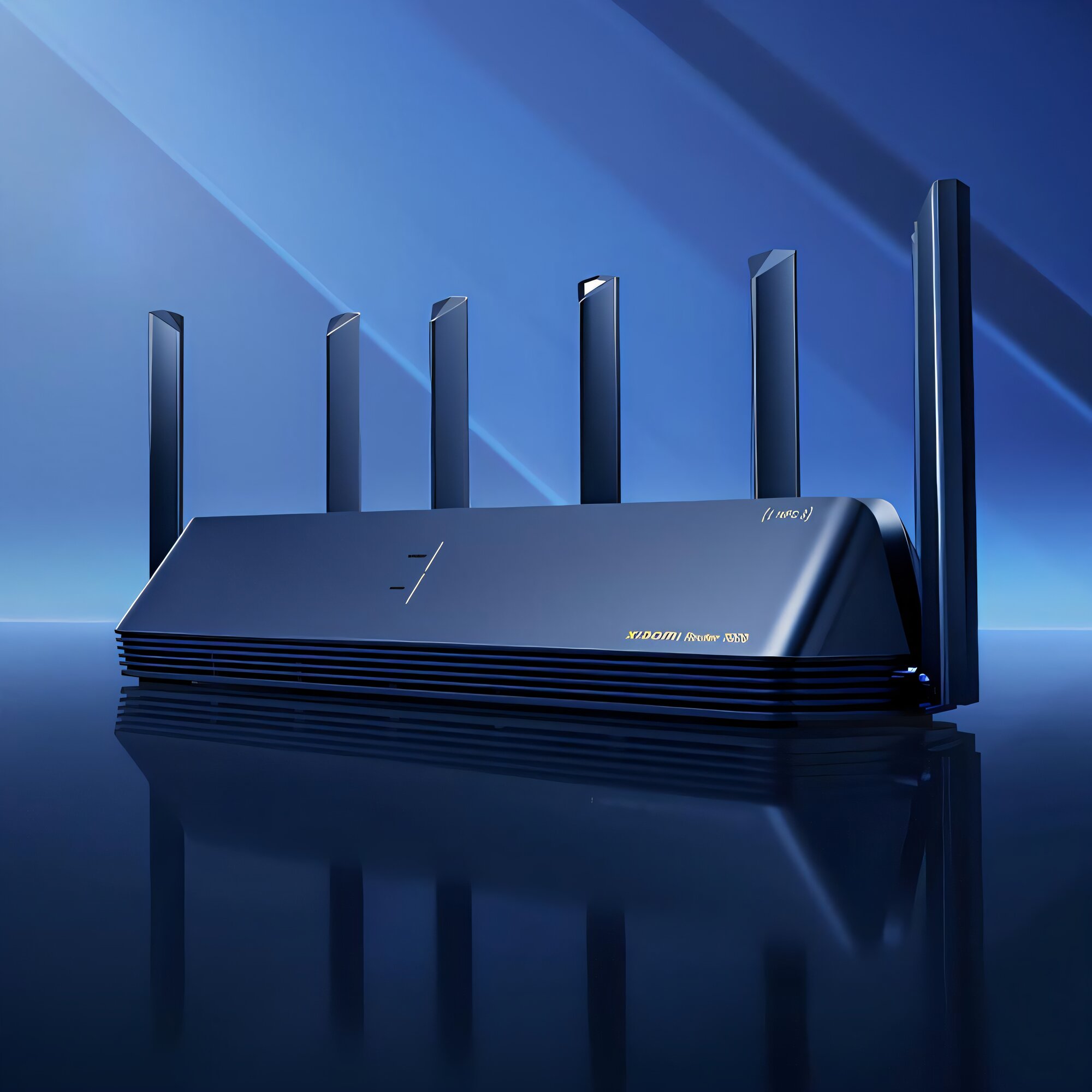 Изображение Wi-Fi Роутер Xiaomi Router 7000/BE7000 Black CN, высокая скорость до 3100 Мбит/с, 4 LAN, MU-MIMO.