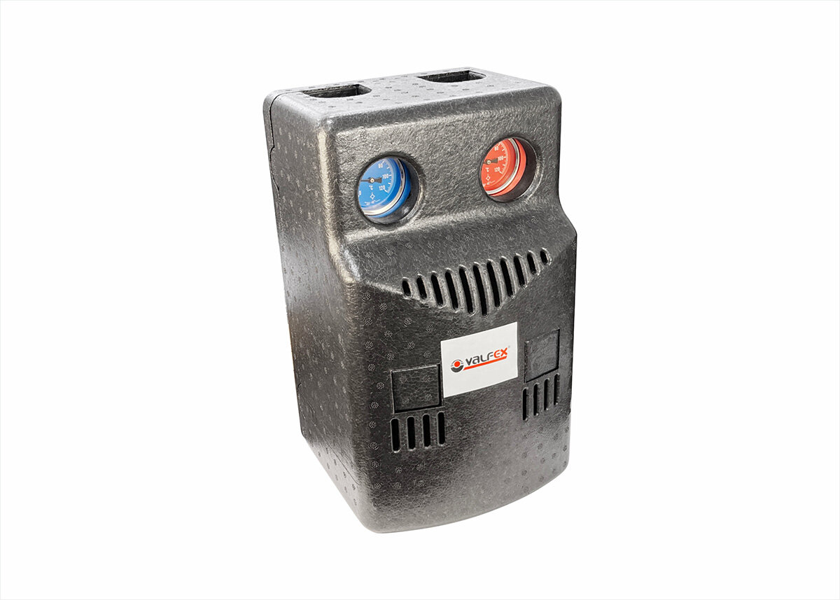 Насосная группа с сервоприводом, без насоса, в теплоизоляции (1) К VALFEX