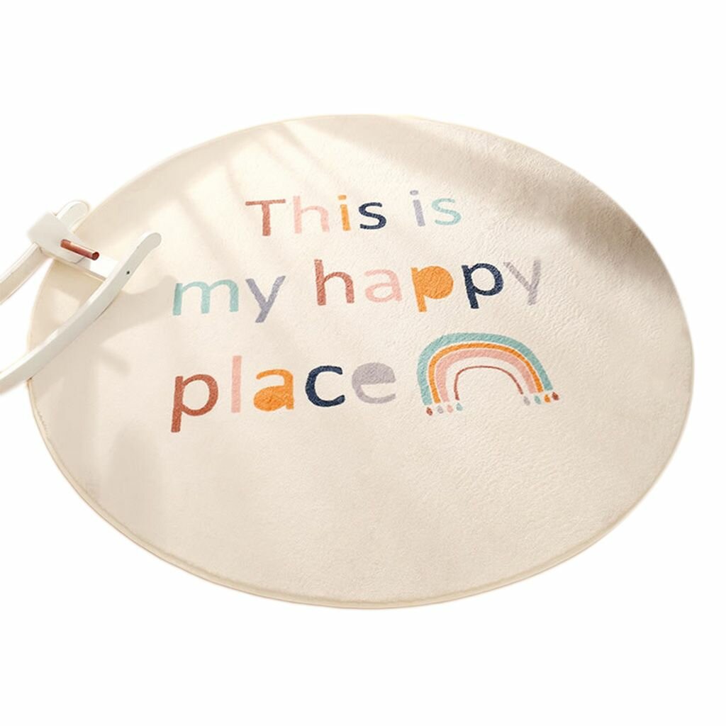 Ковер Nordic ins wind carpet-rainbow home-80х80см