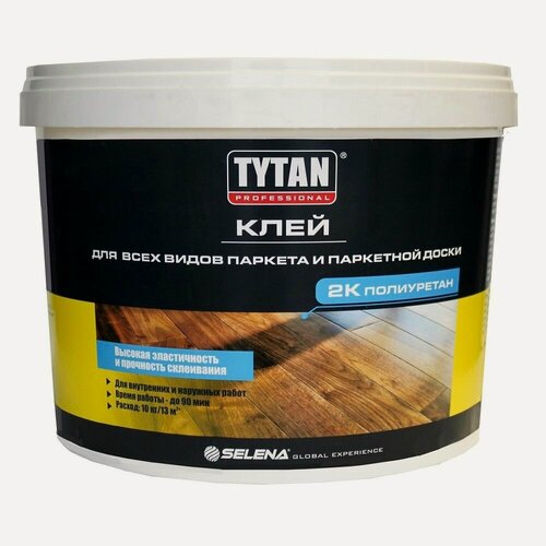 Изображение товара Клей для паркета двухкомпонентный Tytan Professional 2K (10кг)