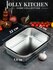 Противень Jolly Kitchen нерж. сталь 0,8мм 32x22x7,5 см