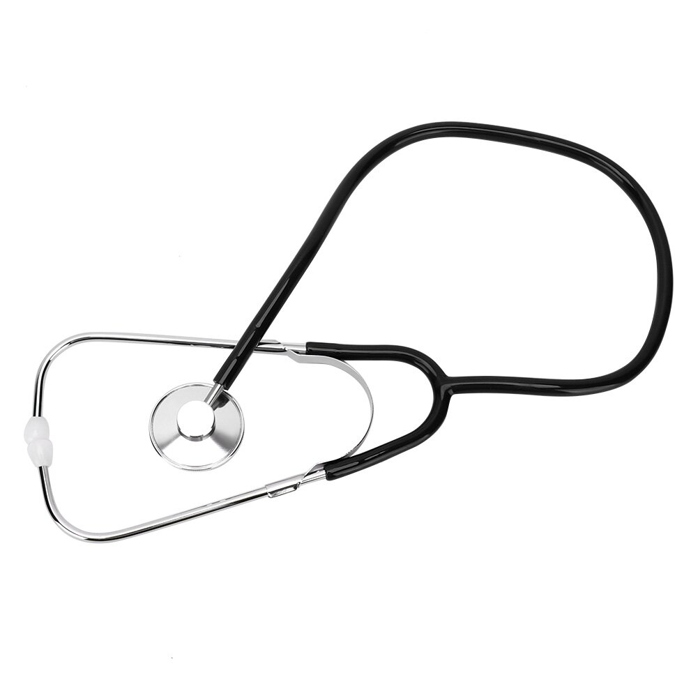 Фетальные Допплеры Professional Single Head Stethoscope Aluminium Alloy Heart Lung Detection Echoscope (Black)