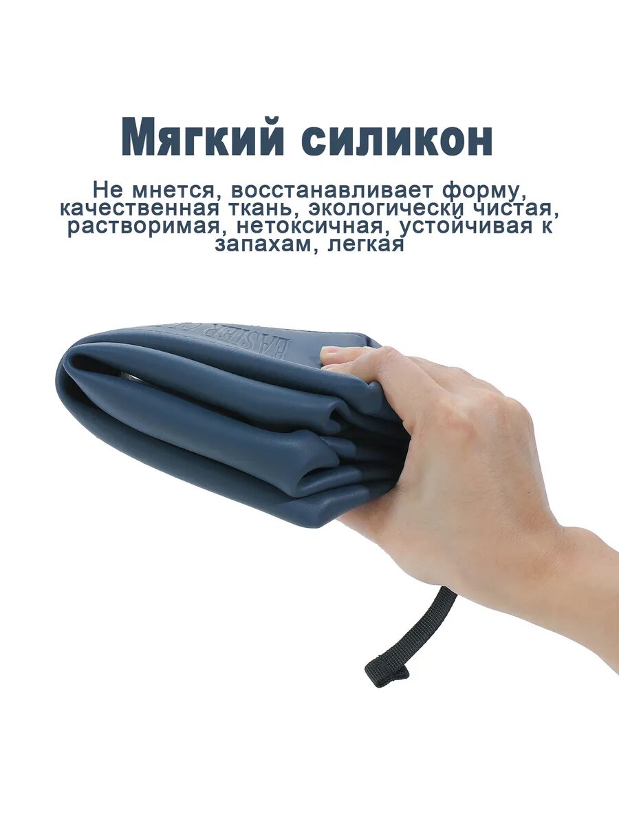 Изображение Косметичка ширина: 12 см., высота: 16 см., длина: 25 см., , темно-синий