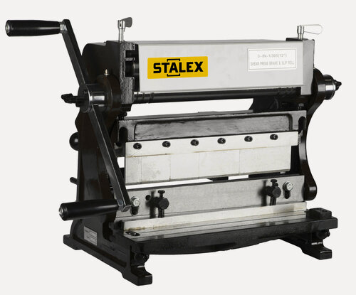 Изображение товара Станок Stalex 3-in-1( резка, гибка, вальцевание), для металла, длина 200мм, толщина 1мм.