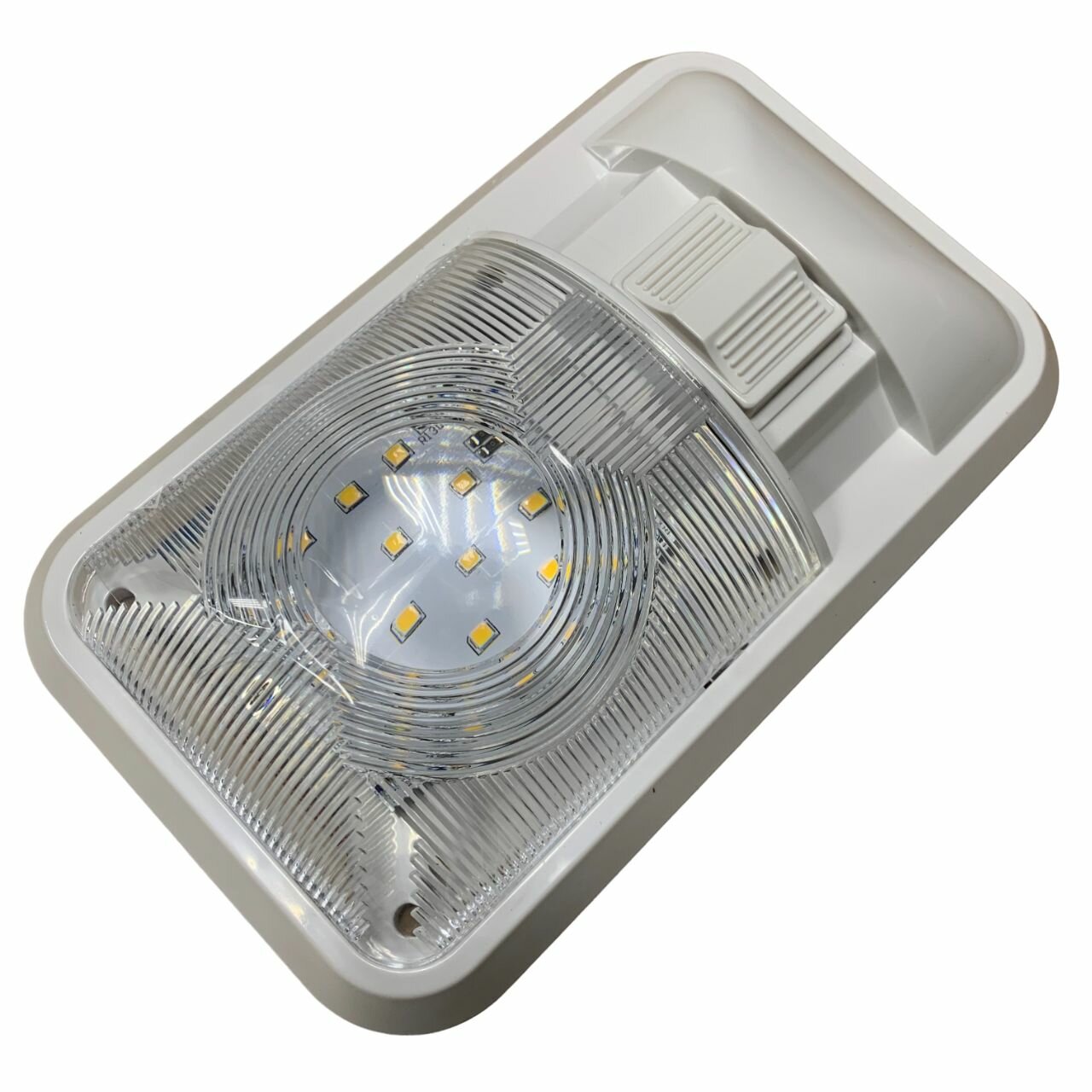 Плафон освещения салона - Универсальная, светодиодная подсветка для кузова и салона автомобиля - ZS-3506 20,8см 24LED 12v