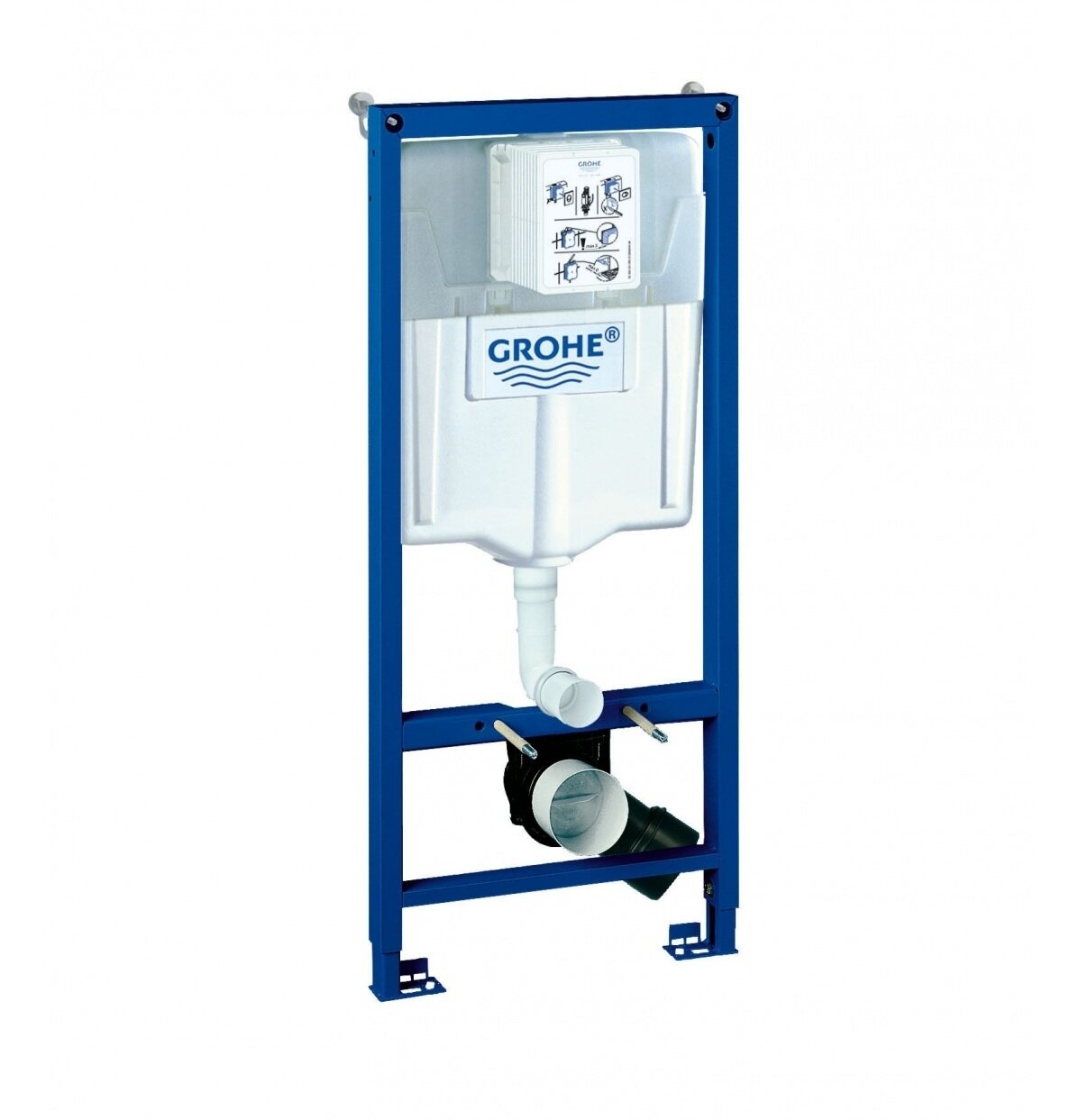 Система инсталляции для унитазов Grohe Rapid SL 38536001 без кнопки 38536001_