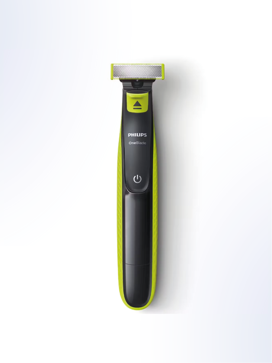 Триммер Philips OneBlade QP2724/10 RU, салатовый/угольно-серый — фото 1