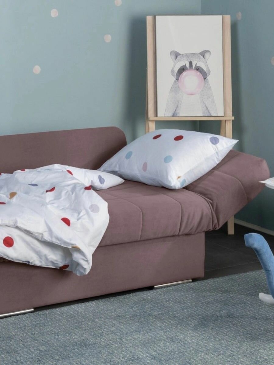 Диван-кровать Askona (Аскона) Lily (Лили)-Тк. Casanova Lilac+Casanova Lilac — фото 1