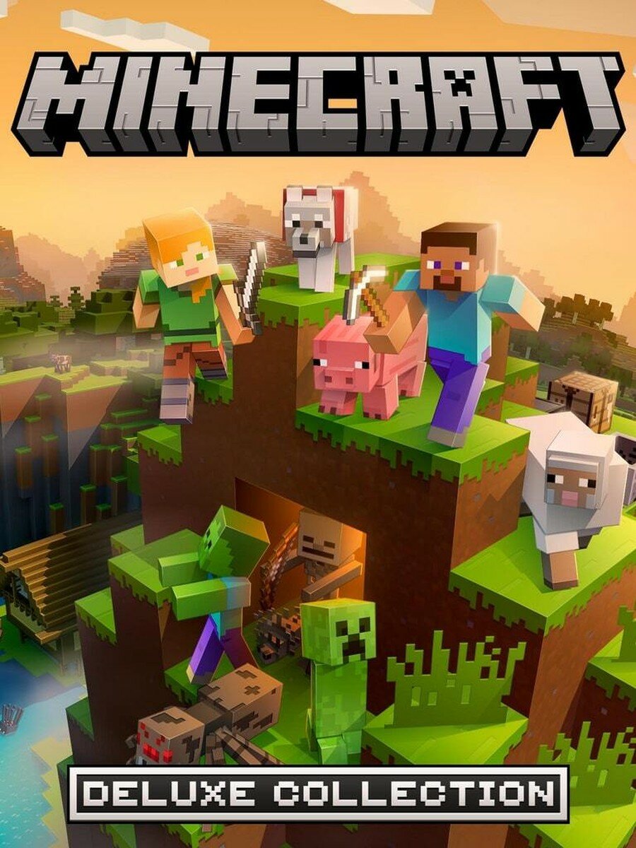 Minecraft Deluxe Collection для PS4 и PS5 (цифровая версия, регион: Турция)
